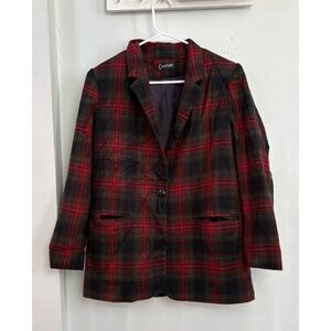 Courtenay Plaid Blazer